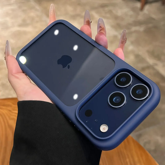 Intelligent Camera Touch Button Crystal Clear iPhone Case