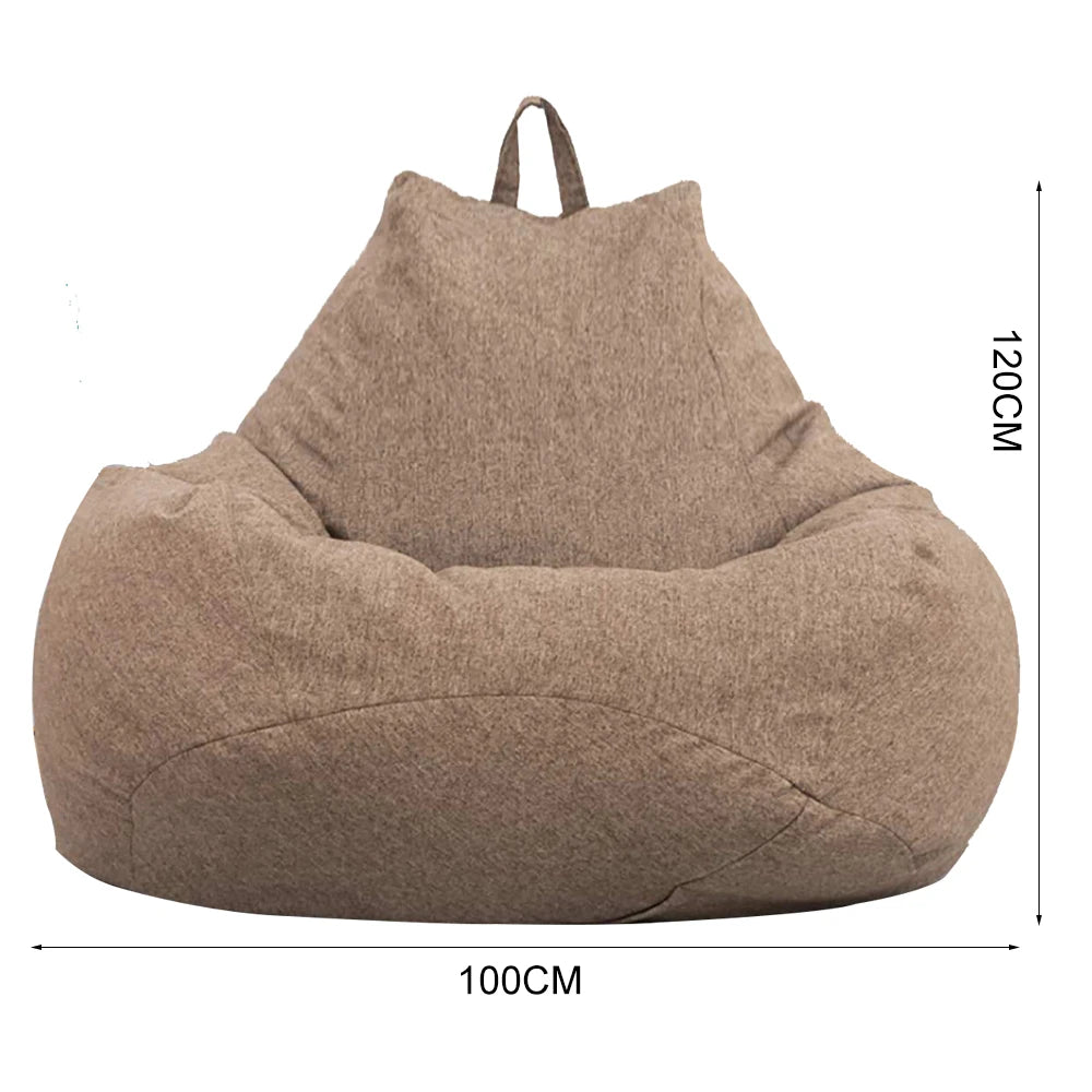 Soft Fluffy Bean Bag Chair Cover Without Filler