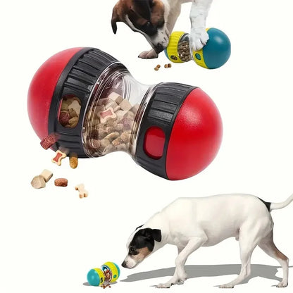Interactive Slow Feeder Dog Treat Dispenser Toy