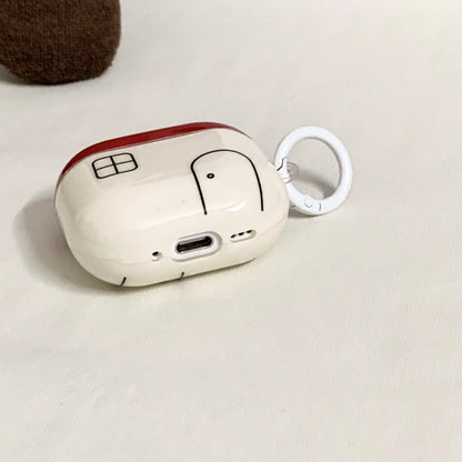 Cute House Pattern AirPods Case – Fits All AirPods Models