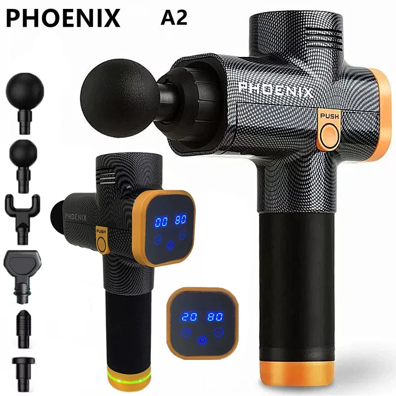 Phoenix A2 Massage Gun – Deep Tissue Muscle Relaxation Massager