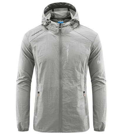 Men's UPF 50+ UV Protection Windbreaker Jacket – Quick Dry