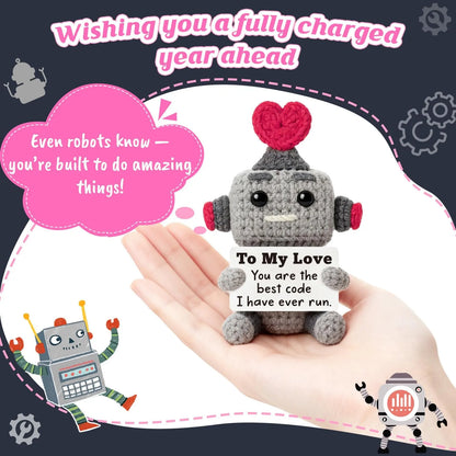 Crochet Pocket Hug Doll – Handmade Knitted Positive Energy Gift