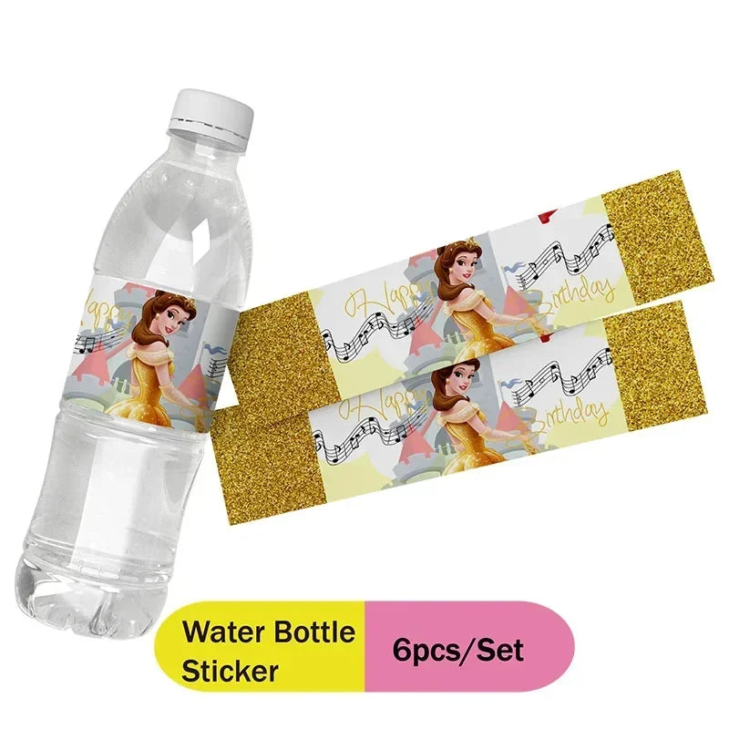 Beauty and the Beast Party Supplies – Disney Princess Birthday Decorations Set