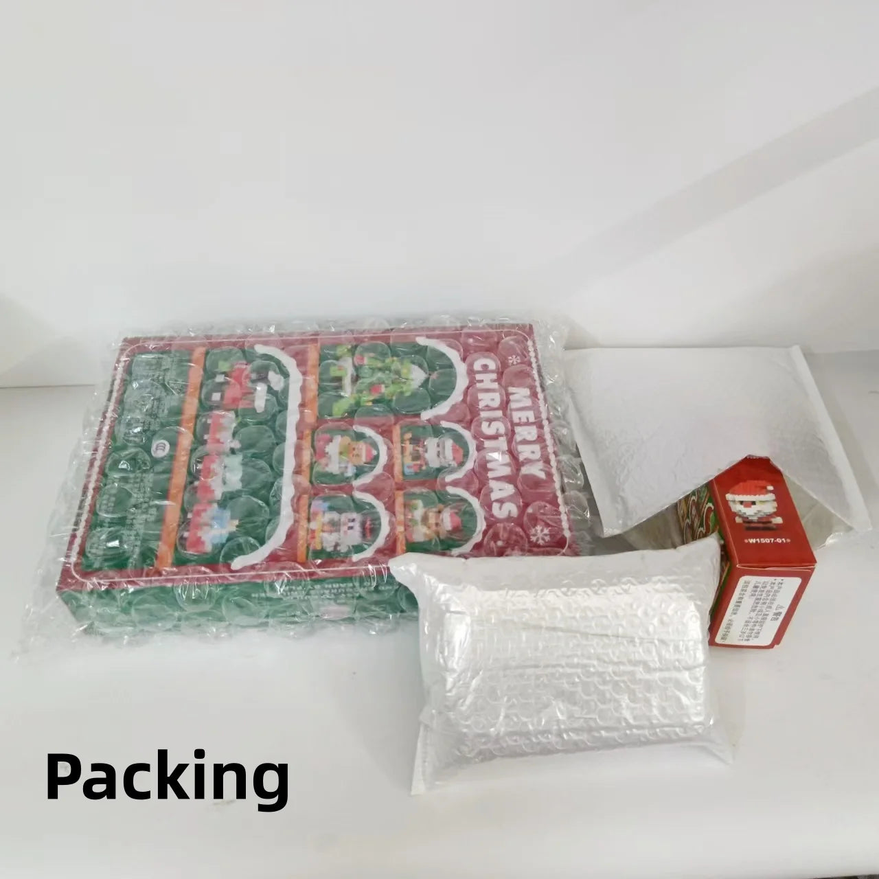 Christmas Mini Building Blocks Toy Set – Festive Holiday Gift