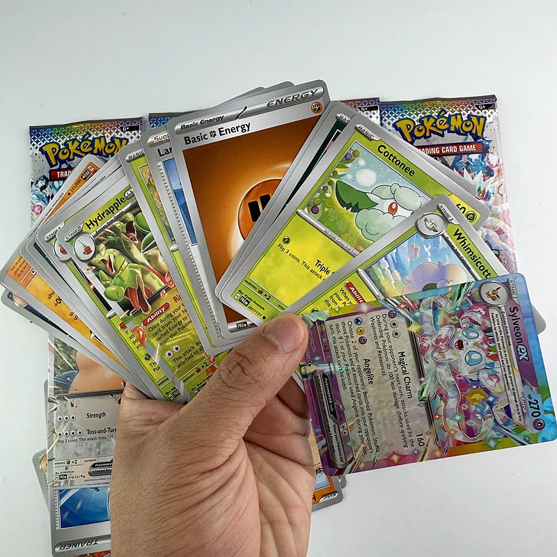 10/20PCS Pokémon Prismatic Evolutions 151 Booster Card Pack