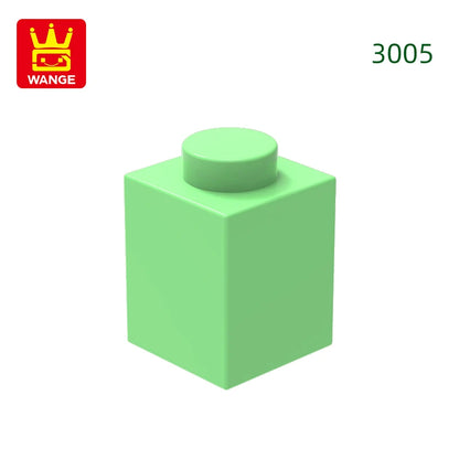 Wange 3005 1x1 Basic Brick MOC Parts – 232pcs Bulk Pack