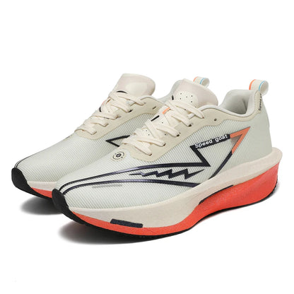 Carbon Plate Running Shoes - Non-Slip Shock-Absorbing Sports Sneakers