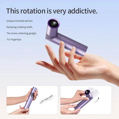 Lipstick Mini Handheld Fan – Brushless Motor, Foldable & Portable