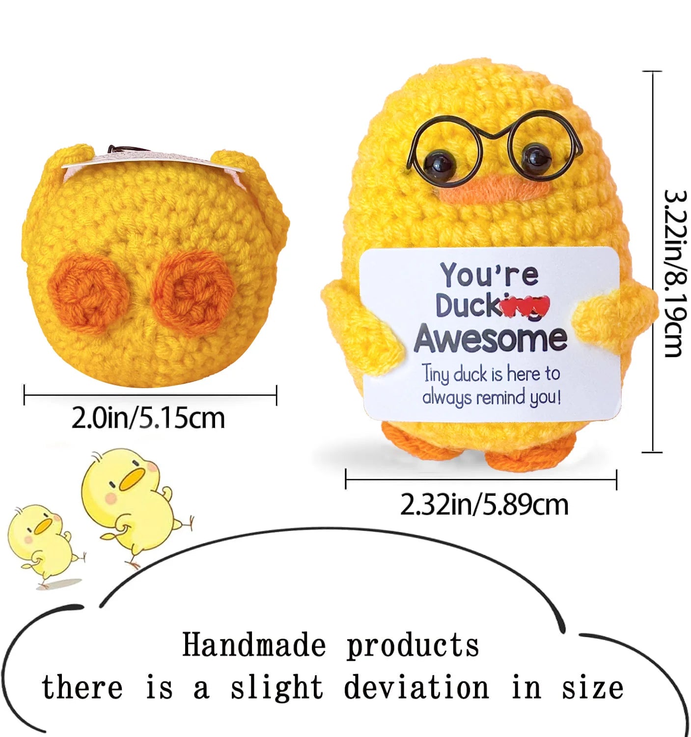 Crochet Pocket Hug Doll – Handmade Knitted Positive Energy Gift