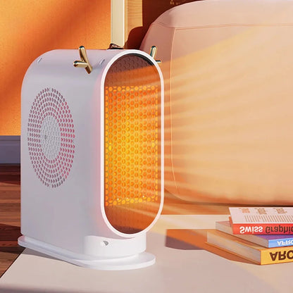 Portable Electric Space Heater 500W with Smart Thermostat Fan