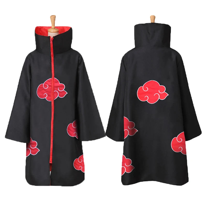 Akatsuki Cosplay Cloak & Headband Set – Naruto Ninja Costume
