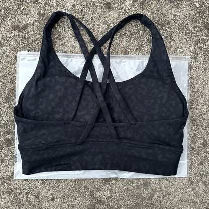 Women's Padded Cross-Back Sports Bra – High Support Activewear
