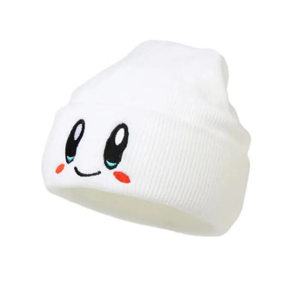Knit Beanie – Unisex Big Eye Embroidered Winter Hat