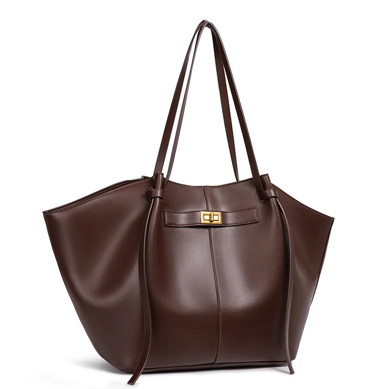 Bat-Shaped Large Capacity Shoulder Tote Bag – Trendy Street Style