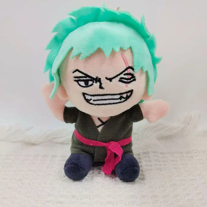 One Piece Zoro Luffy Chopper Plush Doll Pendant