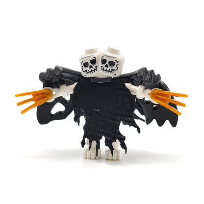 Halloween Skeleton Army Building Blocks Minifigures – Skeleton Horse MOC Figures