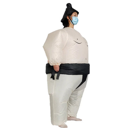 Inflatable Sumo Wrestler Costume for Kids & Adults
