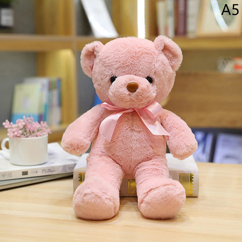Stuffed Teddy Bear Plush Toy 30cm – Soft Colorful Bear Doll