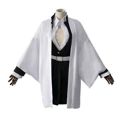 Kanroji Mitsuri Cosplay Costume – Demon Slayer Kimono Set