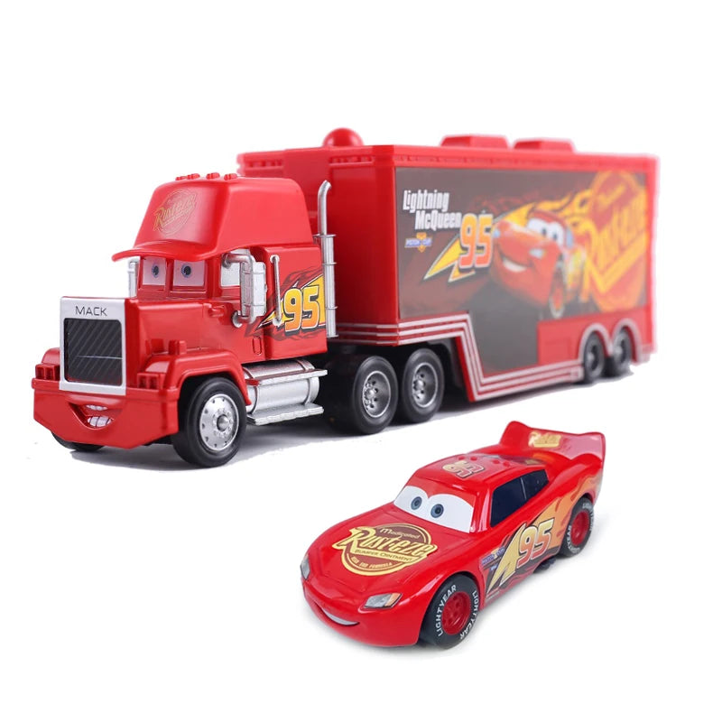 Pixar Cars Jackson Storm Container Truck Toy Set