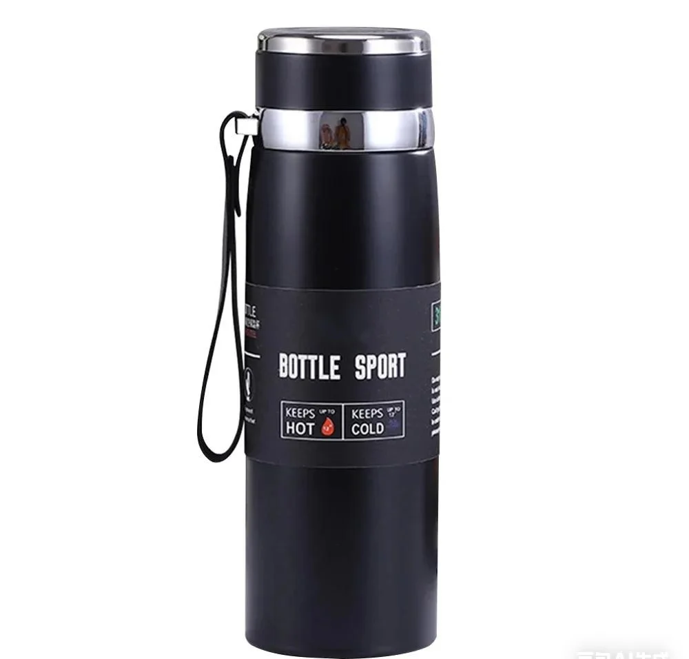 Thermal Water Bottle 1L – Stainless Steel Vacuum Flask, Keeps Hot & Cold