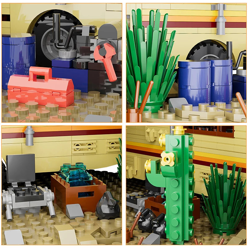 Breaking Bad RV Building Blocks Set – 904 Pieces