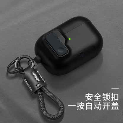 AirPods Pro 3 Case with Phone Stand, Magnetic Lock & Carabiner