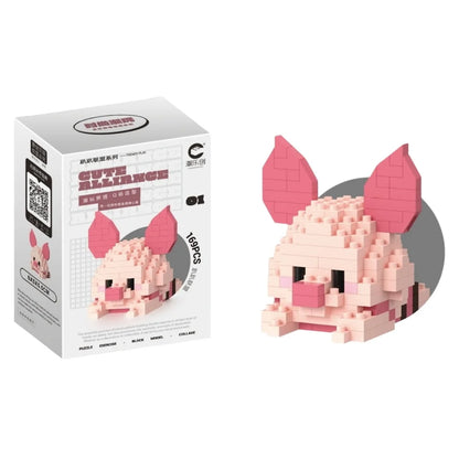 Mini Building Blocks Cartoon Character Figure – Tsum Tsum Style
