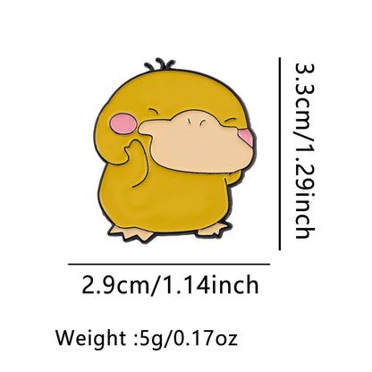 Kawaii Cartoon Enamel Pin – Cute Anime Character Brooch Badge