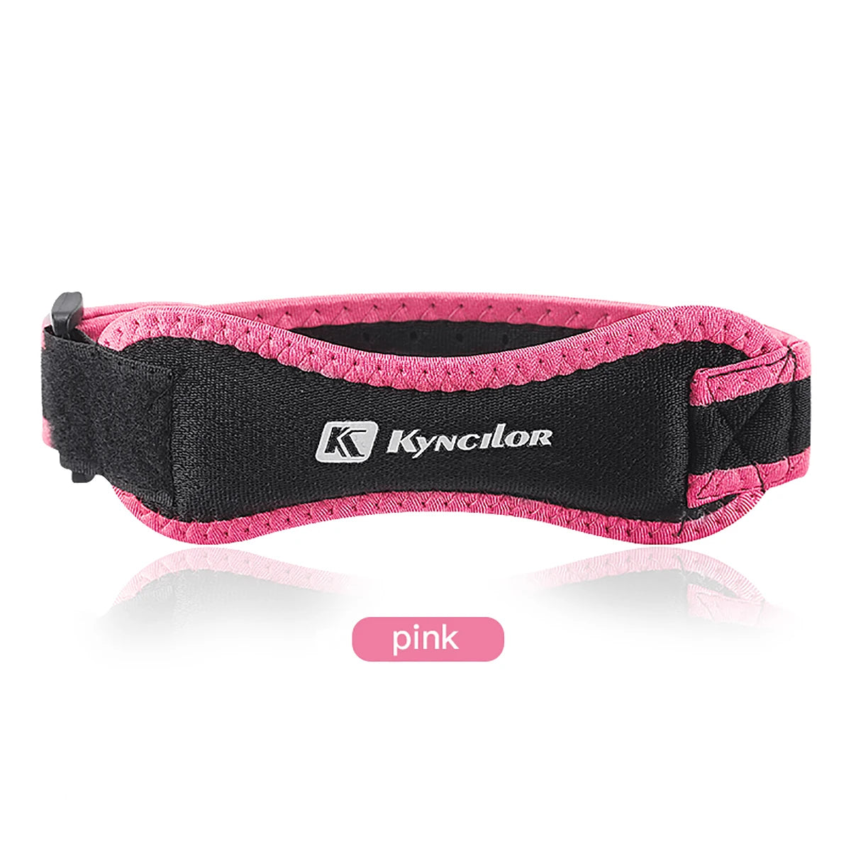 Patella Knee Strap Adjustable Silicone Tendon Support Band for Running Sports