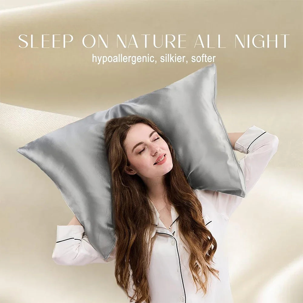 Mulberry Silk Pillowcase - Double-Sided with Hidden Zipper