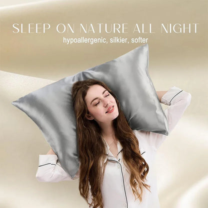 Mulberry Silk Pillowcase - Double-Sided with Hidden Zipper