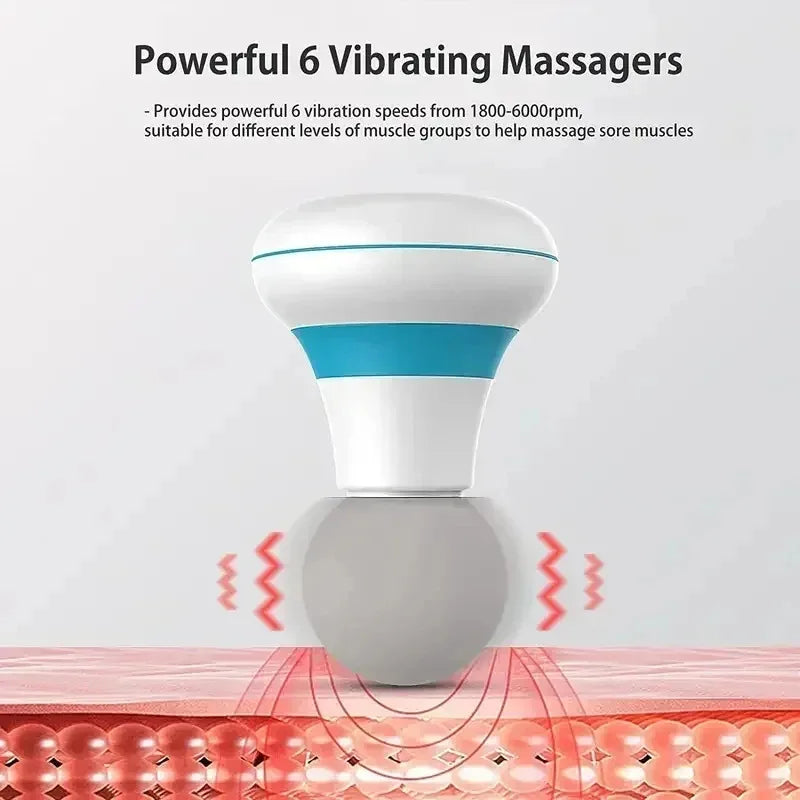 Mini Massage Gun – Portable Deep Tissue Percussion Massager