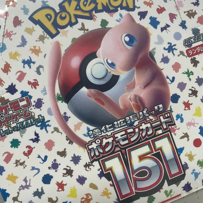 140 Card Pokémon Scarlet Violet 151 Japanese Booster Box