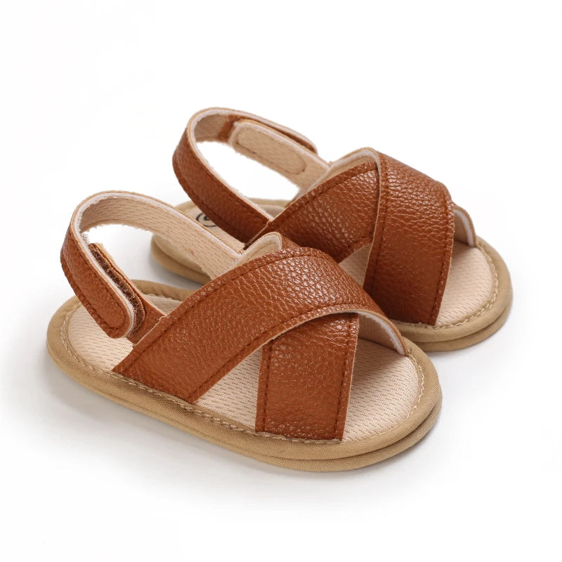 Baby Sandals – Soft Sole First Walkers for Boys & Girls 0–18 Months