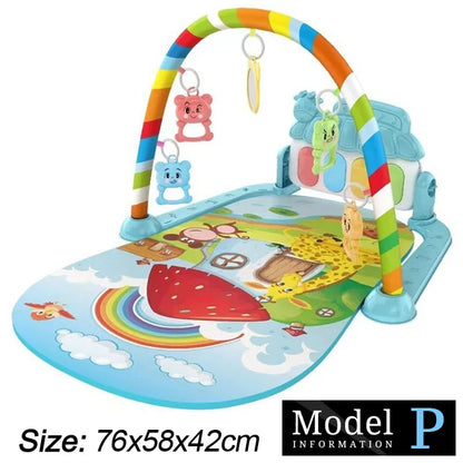 Baby Piano Fitness Play Gym Activity Mat