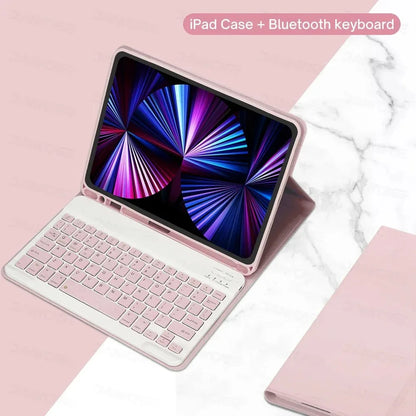 iPad Keyboard Case with Backlight & Touchpad – All Models