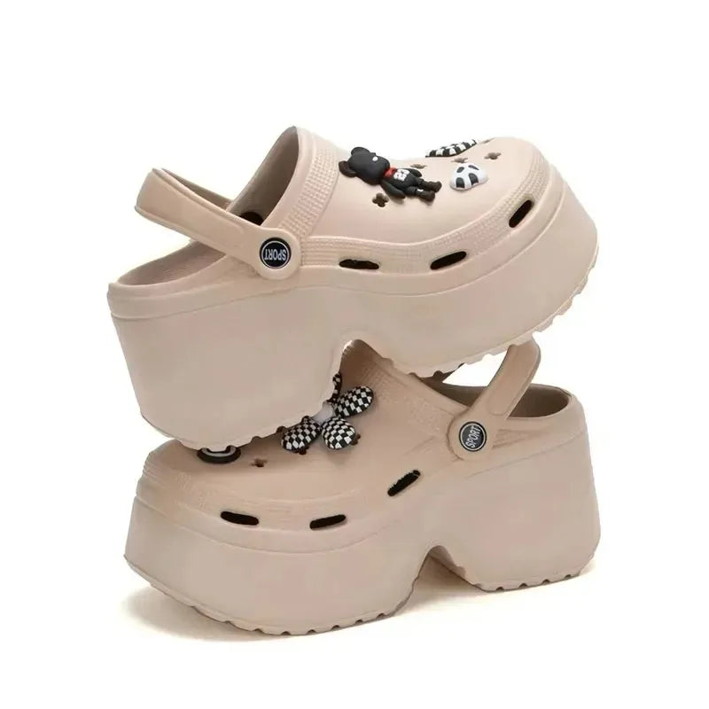 Women’s Chunky Platform Closed Toe Clog Sandals