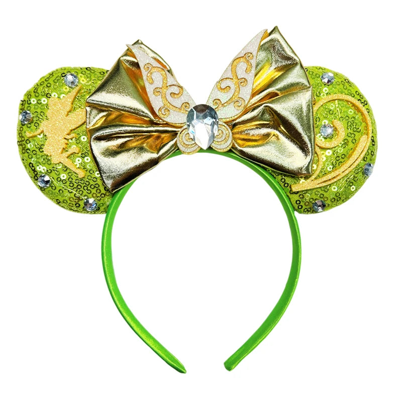 Disney Mouse Ear Headband Sequin Bow for Girls Adults Halloween Party