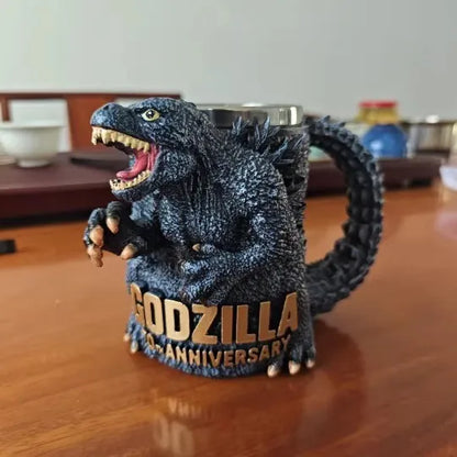 Godzilla 3D Mug – 70th Anniversary Collectible Water Cup