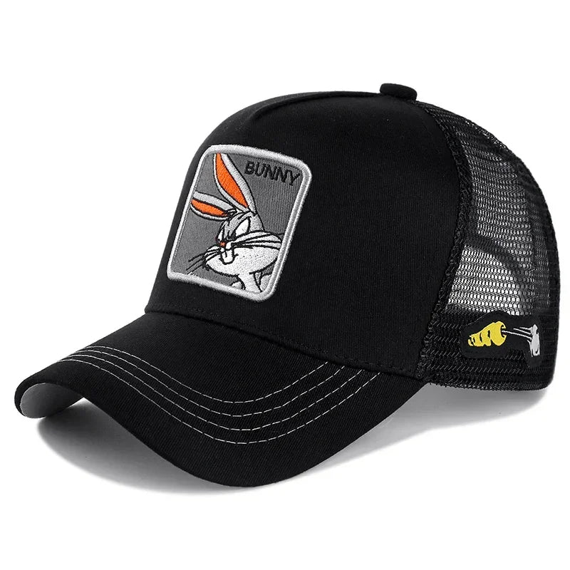 Cartoon Anime Trucker Cap – Unisex Adjustable Baseball Hat