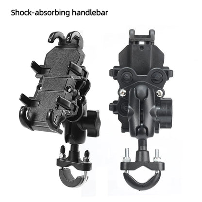 Motorcycle Bike Phone Holder Aluminum Handlebar GPS Mount Bracket