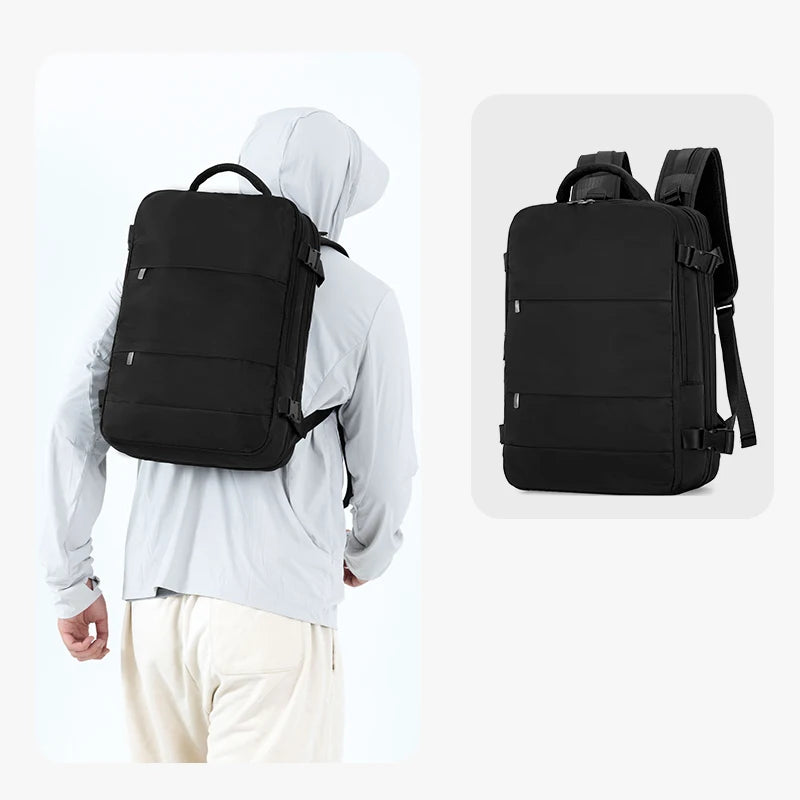 Travel Backpack Large Capacity – Lightweight Laptop School Bag