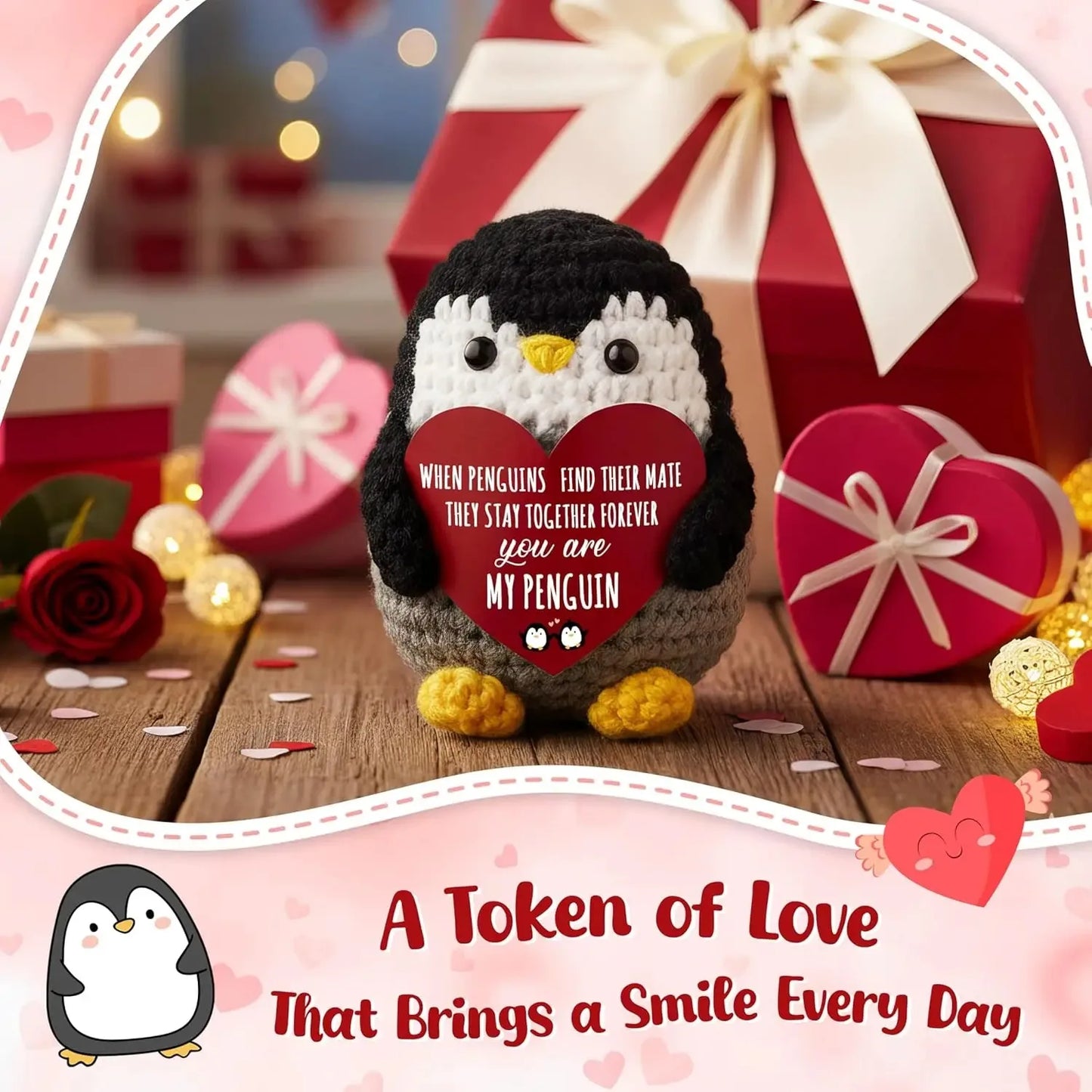 Crochet Pocket Hug Doll – Handmade Knitted Positive Energy Gift