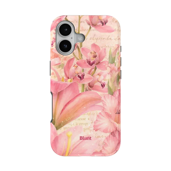 Clmj Pink Garden iPhone Case