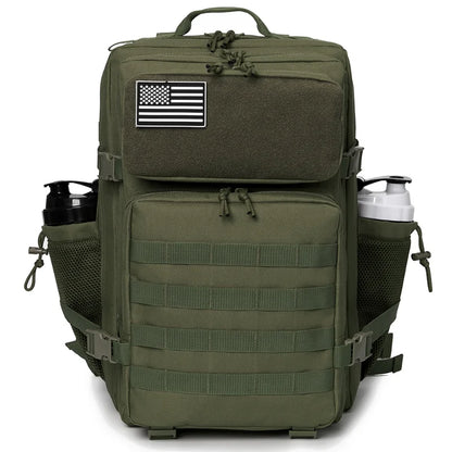 45L Tactical Backpack – Military MOLLE Rucksack for Hiking, Gym & Outdoor