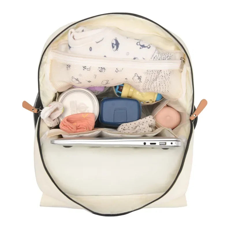 Waterproof Diaper Backpack with Changing Mat for Moms