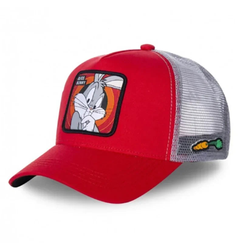 Cartoon Anime Trucker Cap – Unisex Adjustable Baseball Hat