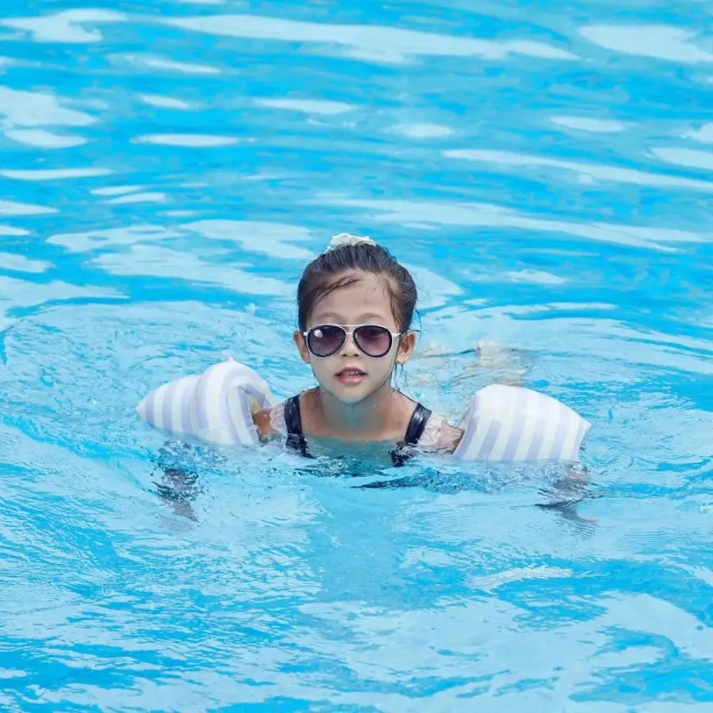 Inflatable Swim Arm Floaties for Kids – Cherry Print Armbands